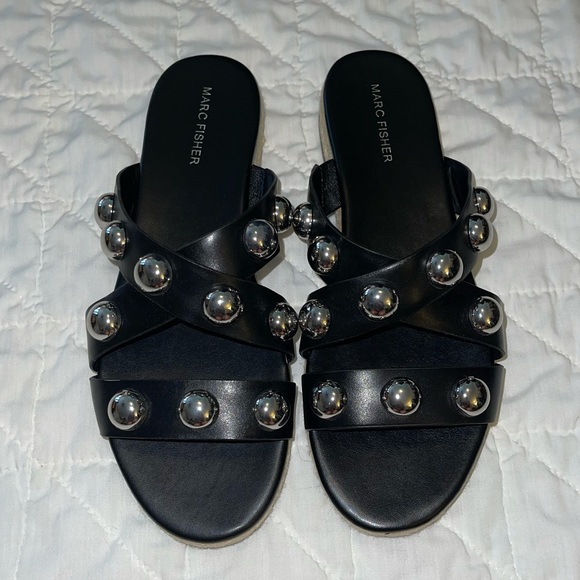NWOT Marc Fisher Studded Sandal - Picture 3 of 5